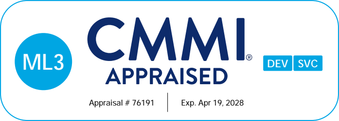 CMMI Maturity Level 3 Appraised for Development and Services